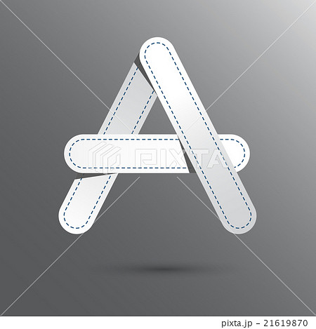 a font vector with blue and pink color 21619870