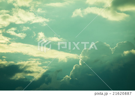 dusk sky overcast with cloudy in evening day 21620887