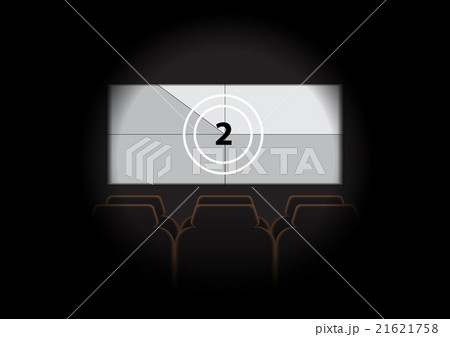 Dark room - Movie theater Dark room - Movie theater 21621758