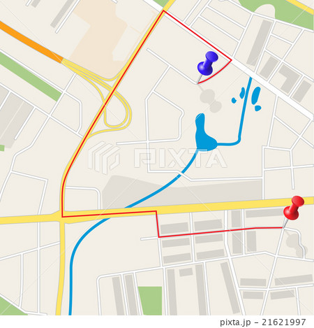 Town street plan.  21621997