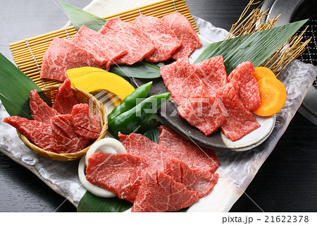 黒毛和牛肉盛合せ 21622378