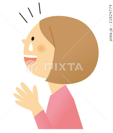 感動する女性 21624774
