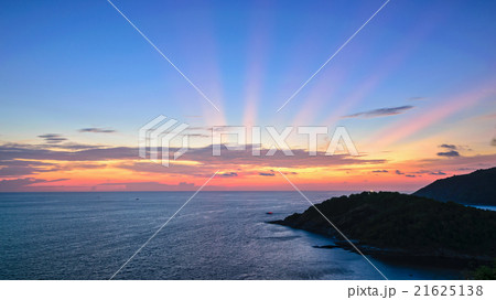 Sunset over the Andaman Sea 21625138