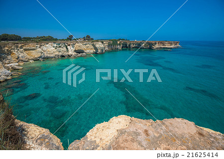 Torre Sant Andrea, Rocky beach in Puglia, Italy 21625414