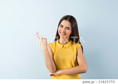 Nice photo of young business woman 21625755