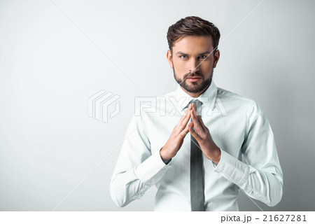 Nice concept for young businessman 21627281