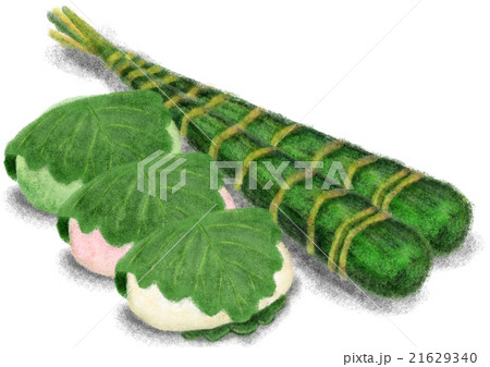 かしわ餅とちまき かしわ餅とちまき 21629340