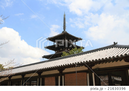 法隆寺　西院伽藍 21630396