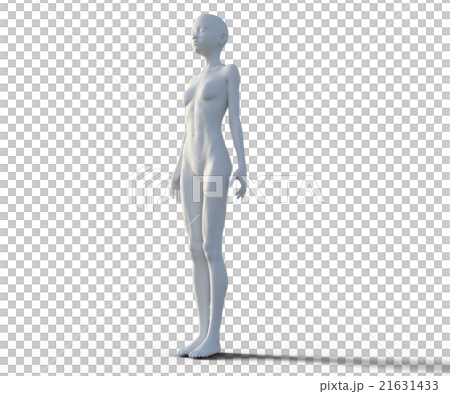 Female image White mannequin perming3DCG Illustration material Female image White mannequin perming3DCG Illustration material 21631433