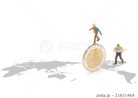 businessman and Coin businessman and Coin 21631469