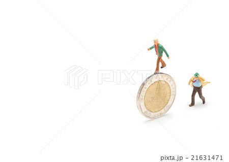 businessman and Coin businessman and Coin 21631471