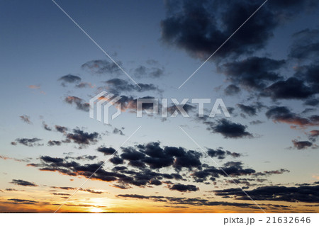 the sky. sunset the sky. sunset 21632646