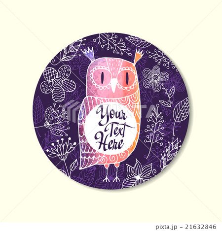 Owl graphic. Abstract Owl graphic. Abstract 21632846