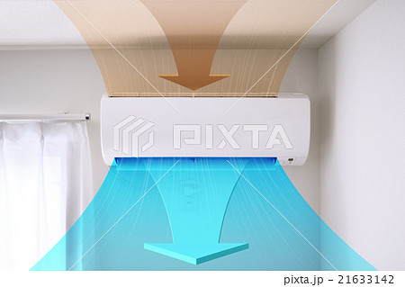 エアコン吸気排気イメージ air conditioner エアコン吸気排気イメージ air conditioner 21633142