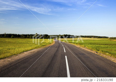 Spring road , countryside Spring road , countryside 21633190