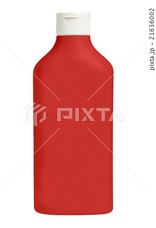 Bottle of Ketchup isolated 21636002