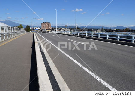 出羽大橋 山形県最長の橋の写真素材 21636133 Pixta