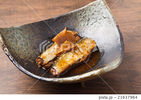 イワシの生姜煮 21637964