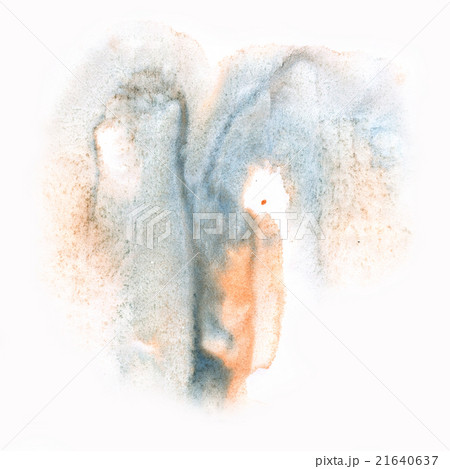 color blue orange splash stroke abstract 21640637