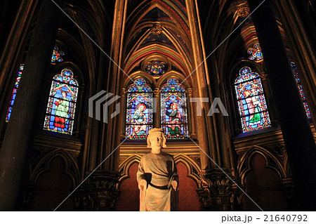マリア像:サント・シャペル マリア像:サント・シャペル 21640792