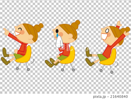 A woman watching TV A woman watching TV 21640840
