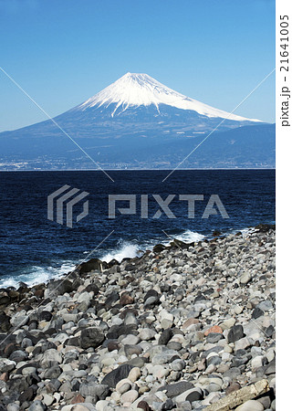 戸田海岸より望む富士山 21641005