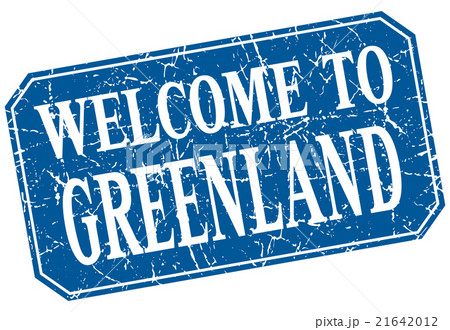 welcome to Greenland blue square grunge stamp welcome to Greenland blue square grunge stamp 21642012