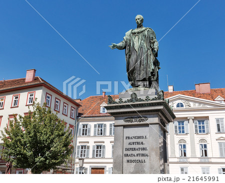 Emperor Francis II statue in Graz, Austria 21645991