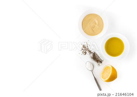 Seasoning set on the white background 21646104