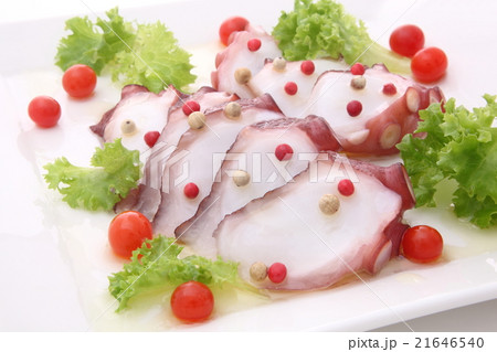 蛸　カルパッチョ　刺身　蛸料理　前菜　アペタイザー 21646540