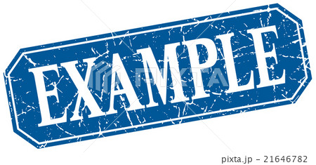 example blue square vintage grunge isolated signのイラスト素材 [21646782] - PIXTA