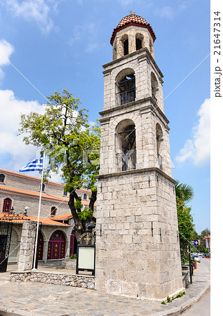 Litochoro, Greece, central square 21647314