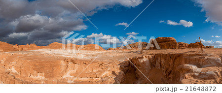 Beautiful panorama of white canyon 21648872