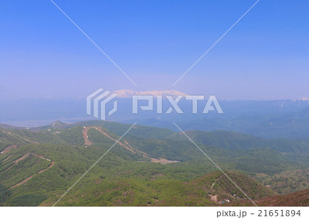 磐梯山からの眺め（飯豊山） 21651894