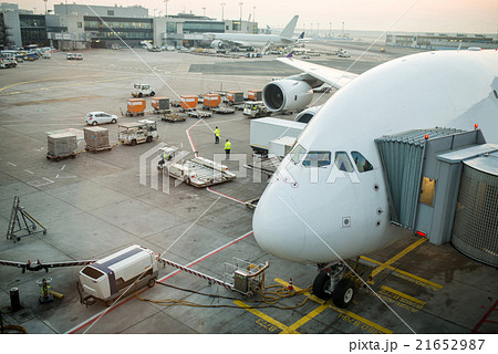 Airplane parking Airplane parking 21652987