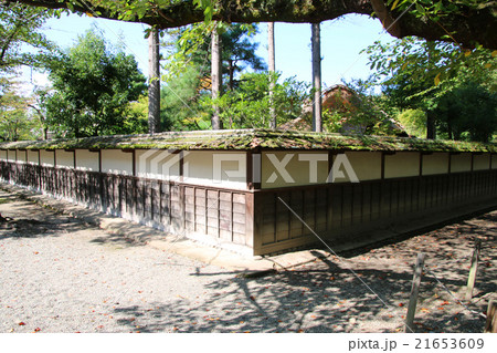 茶室麟閣の塀 21653609