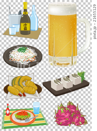 Okinawa set food and drink Okinawa set food and drink 21655129