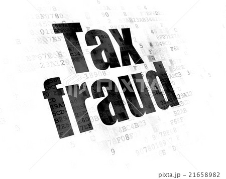 Law concept: Tax Fraud on Digital background 21658982