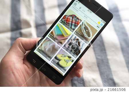 フリマアプリ 21661506