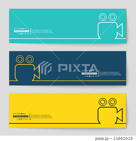 Concept vector banner background 21662019