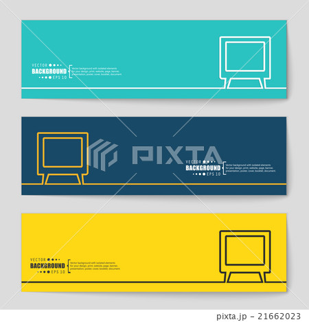 Concept vector banner background Concept vector banner background 21662023