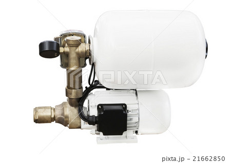 Water pressure system isolated on white background 21662850