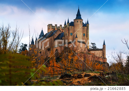 Alcazar of Segovia in november 21662885