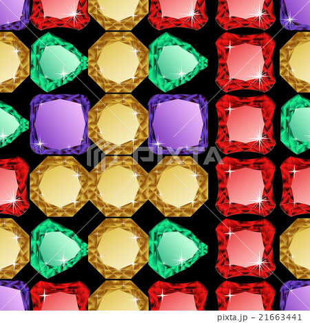 Diamonds seamless pattern 21663441