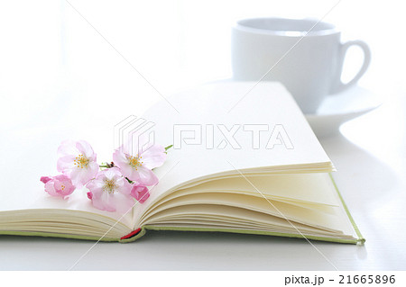 桜と本とコーヒー 桜と本とコーヒー 21665896