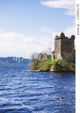 Grand Tower of Urquhart Castle in Loch Ness 21666156