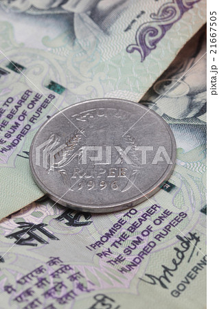 1 Indian ruppe 1 Indian ruppe 21667505