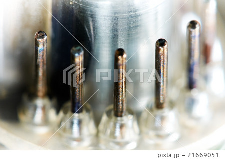 Vintage cathode ray tube, macro, shallow 21669051