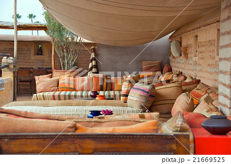 モロッコ風のテラス 21669525