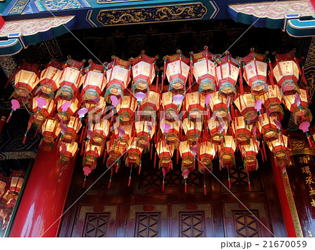 黄大仙廟のランタン 黄大仙廟のランタン 21670059